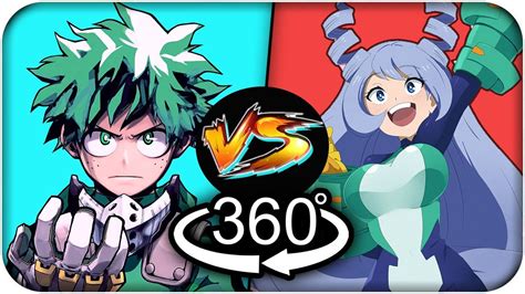 Deku Vs Nejire Hado Battle 360º Vr My Hero Academia Battles 360