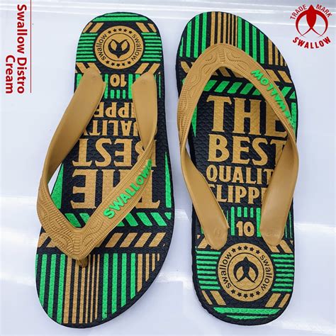 Jual Sandal Jepit Pria Swallow Distro Sendal Distro Surfing Casual