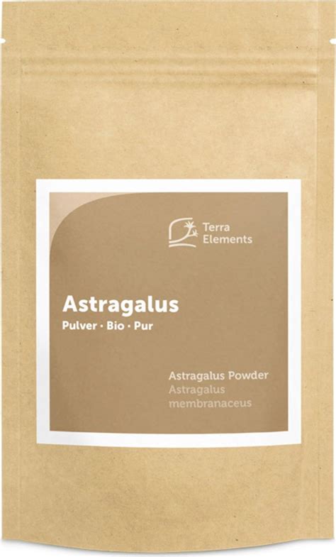 Terra Elements Astragalus Pulver Bio G Ayurveda Schweiz