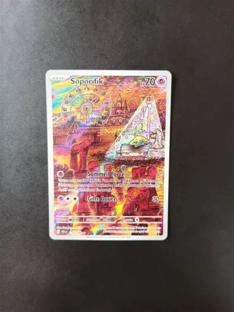 CARTE POKÉMON SOPORIFIK Secrète 210 198 Ecarlate et Violet FR