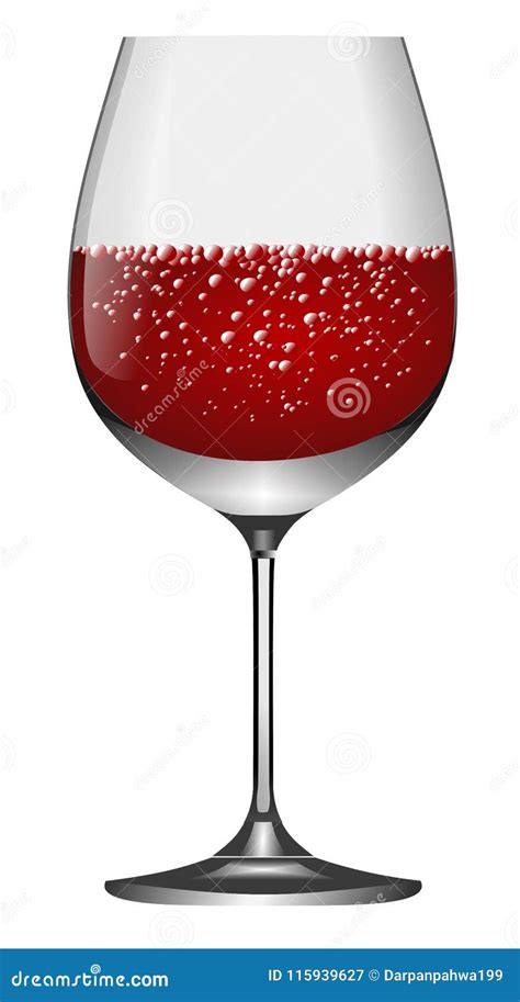 Vine Glass Vector Illustration 3603116