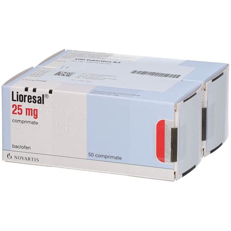 Lioresal 25 Mg 100 St Mit Dem E Rezept Kaufen Shop Apotheke