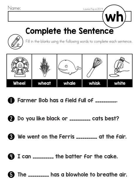 Wr 2nd Grade Worksheet