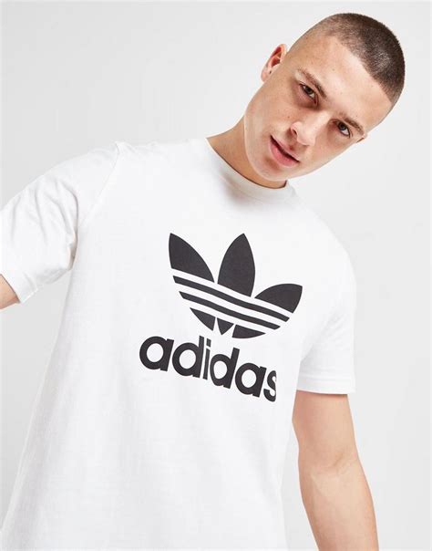 Adidas Originals Trefoil Men S T Shirt White Ia4816