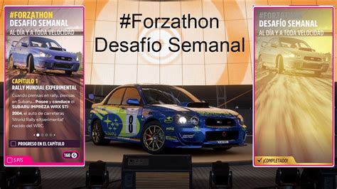 Subaru Impreza Desaf O Semanal Forzathon Forza Horizon Youtube