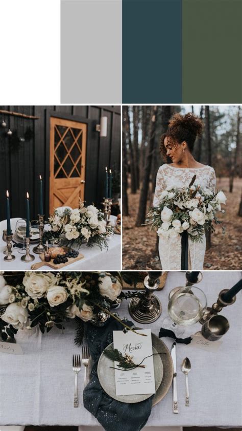 Paletas De Colores Para Bodas De Invierno Planificar Boda