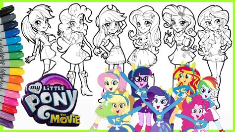 Mewarnai Kuda Poni My Little Pony Coloring Page Compilation Youtube Images