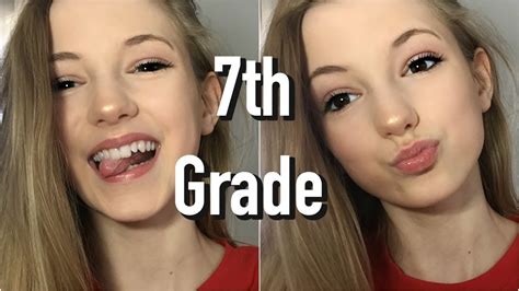 7th Grade Makeup Tutorial Simple And Natural Youtube