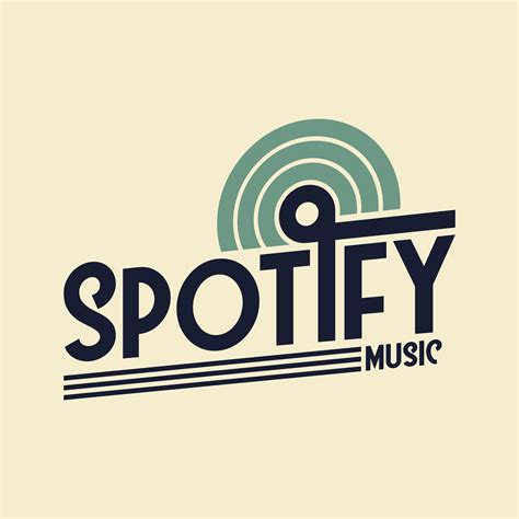 Vintage Spotify Logo Retro Logos Spotify Logo Logo Design