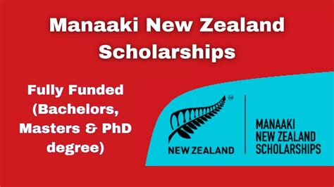 Manaaki New Zealand Scholarships 2024 Fully Funded