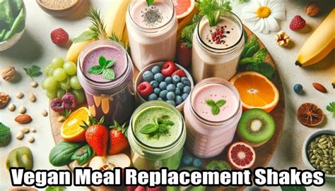 Vegan Meal Replacement Shakes - FitForTheWin