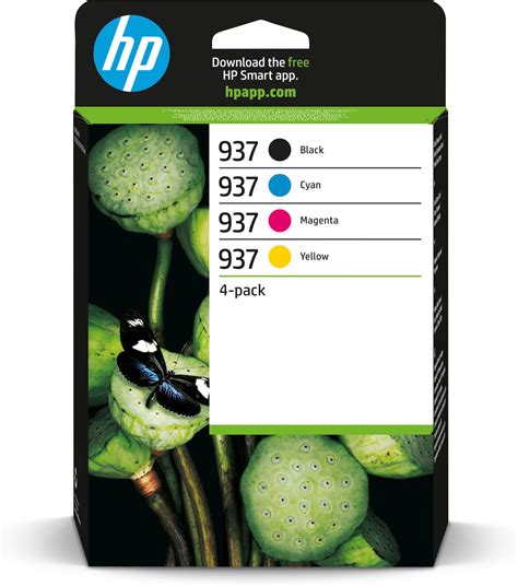 Hp Pack De Cartouches Dencre Authentiques Cmjn Amazon Fr