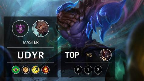 Udyr Top Vs Darius BR Master Patch 9 22 YouTube