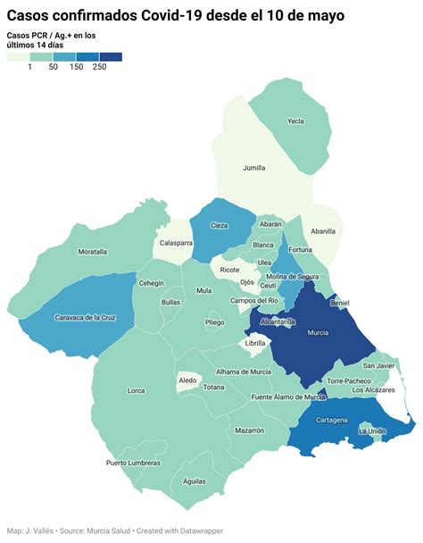 Coronavirus En Murcia Nueve Municipios De La Regi N Sin Contagios
