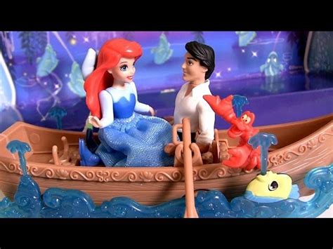 The Little Mermaid And Prince Eric On The Boat