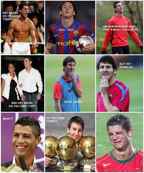 Cristiano Ronaldo VS Lionel Messi - Meme by andrehayek385 :) Memedroid