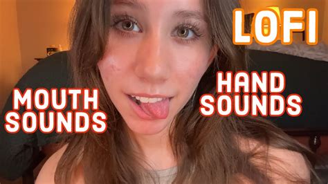 ASMR Lofi Mouth Sounds With Hand Sounds Some Soft Spoken YouTube