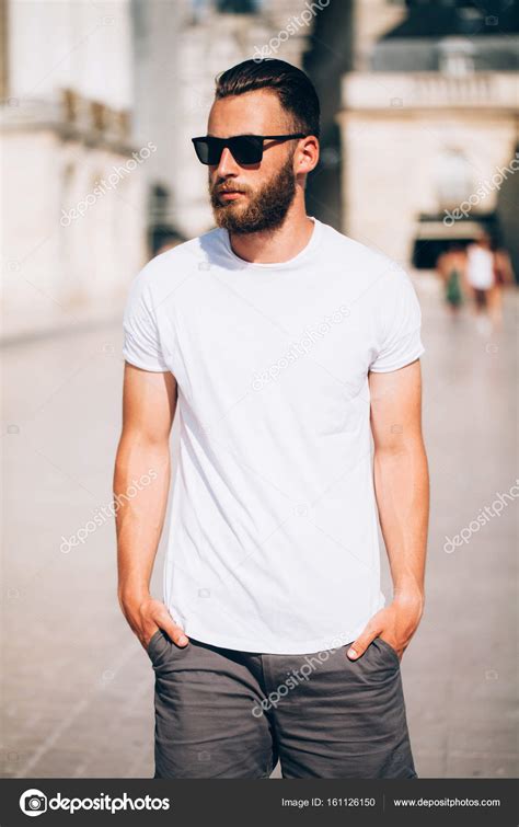 Blank T Shirt Model