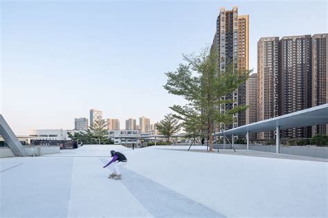 Floating Archipelago Pedestrian Bridge Design Shenzhen China By