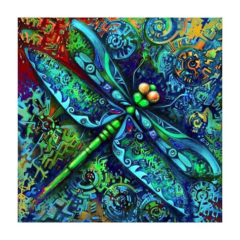 Dragonfly Art Diamond Painting Dragonfly