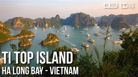 Ti Top Island Ha Long Bay 🇻🇳 Vietnam 4k Hdr Walking Tour Youtube