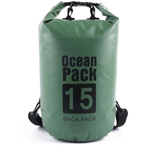 Sac étanche TRAHOO Sac à épaules pliable pour kayak rafting piscine