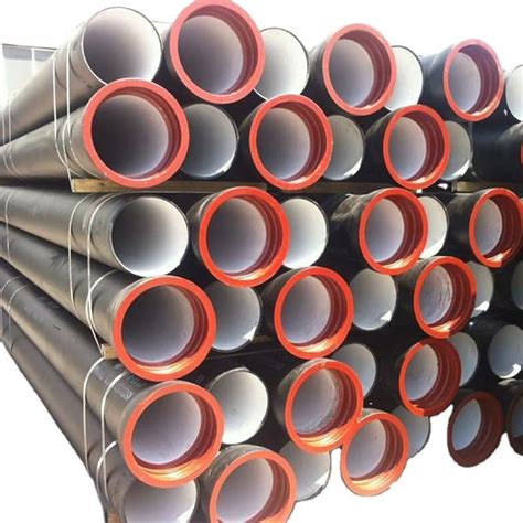 Iso Cement Lined Ductile Cast Iron Pipes K For Potable Water