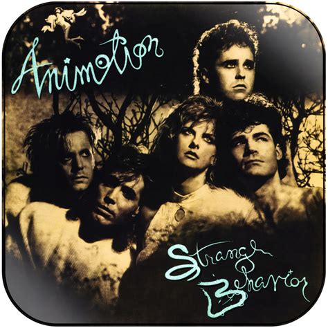 Animotion Strange Behavior Album Cover Sticker Album Cover Sticker