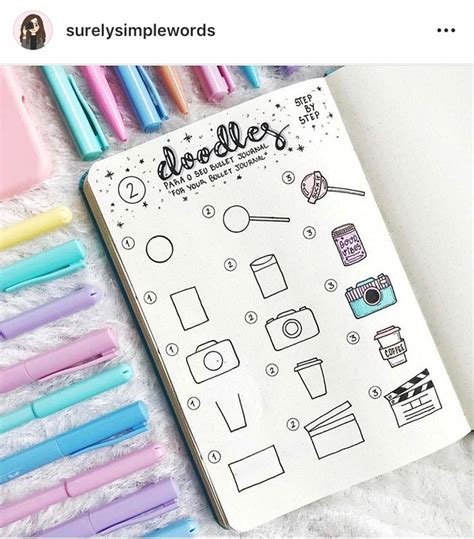 Cute Bullet Journal Doodles That You Can Easily Copy Bullet