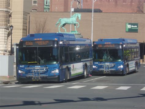 Route Map and Service Times for CTtransit Waterbury 445 6