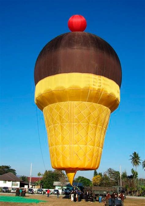 Globo Aerostático Helado Paolo Rossi Air Balloon Rides Hot Air