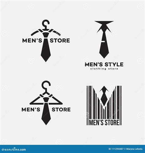 Mens Style Logo Stock Vector Illustration Of Brand 111294487