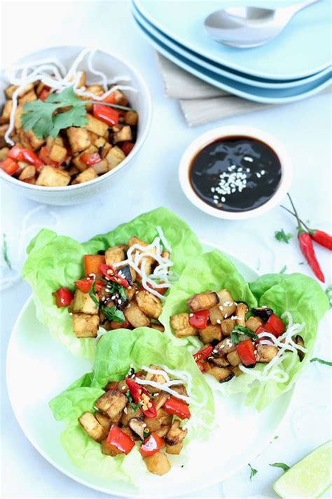 Vegan Lettuce Wraps | Easy Delicious Recipes