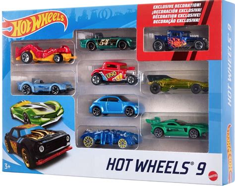 9 Pack Samochodziki 9 X Resorak HOT WHEELS X6999 12224311459