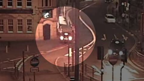 Shocking Hit And Run Cctv Footage Shows Moment Man Mown Down On Pavement In Mansfield Itv News