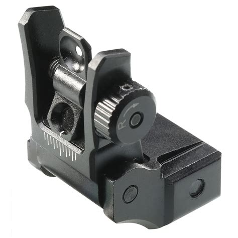 Utg Tactical Low Profile Flip Up Rear Sight F Mm Schienen Schwarz Kaufen