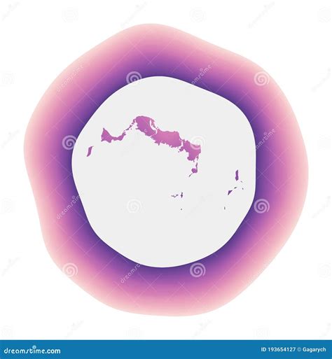 Turks And Caicos Islands Digital Map. Cartoon Vector | CartoonDealer