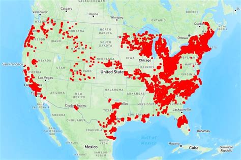 Xfinity Availability Map - Nancy Valerie