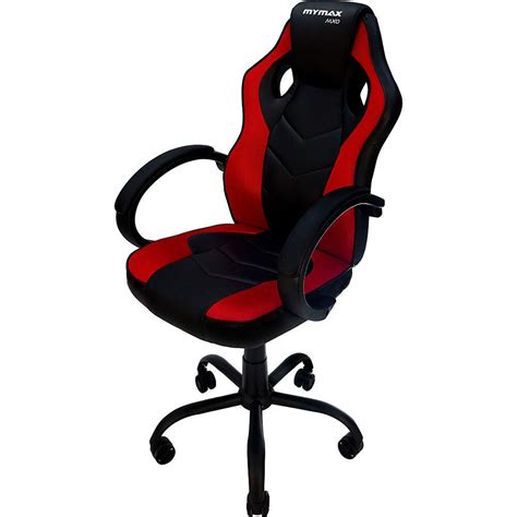 Cadeira Gamer Mymax MX0 até 120Kg Vermelho KaBuM