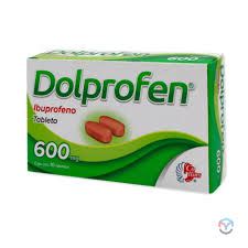 DOLPROFEN IBUPROFENO 600MG 10 TABS 780083148843 Distribuidora DISA