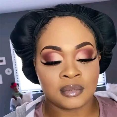 Pin By Tracie Lynn On Eyes Lips Face [video] Black Wedding Makeup