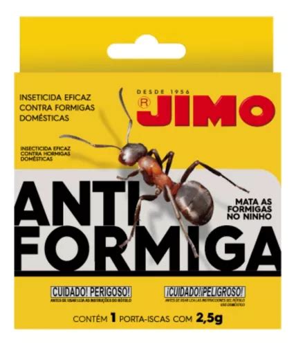 Melhor Veneno Para Formiga - Veneno Para Formiga Doméstica Jimo Porta Isca 2,5g Envio 24h | MercadoLivre