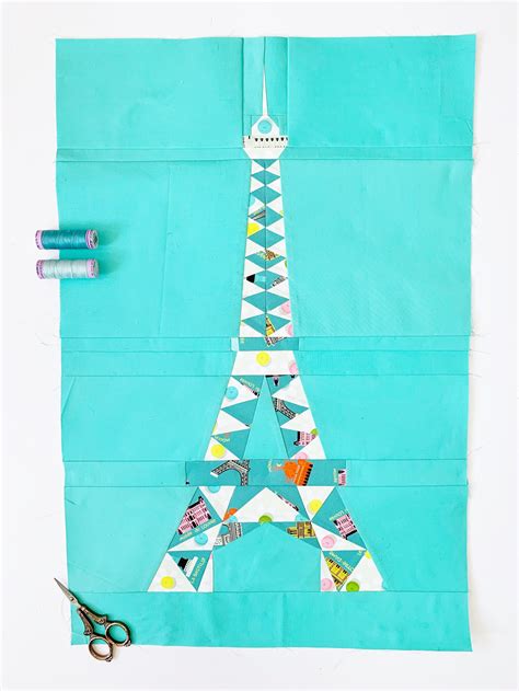 Eiffel Tower Quilt Pattern Eiffel Tower Quilt Block Pattern Easy To