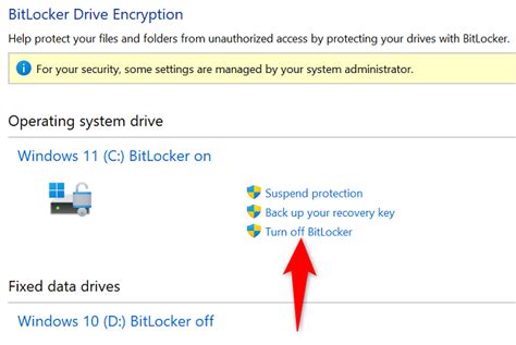 How To Disable Bitlocker Encryption On Windows And