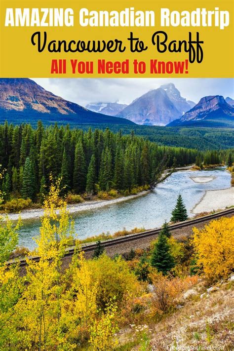 Vancouver To Banff Drive Easy Canadian Rockies Itineraries