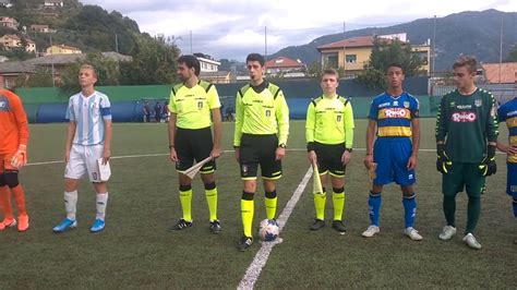 Under 15 7 Giornata Virtus Entella Parma Ingresso In Campo