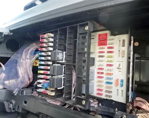 Fuse Box Diagram Man Tgs Tgx And Relay With Designation And Location