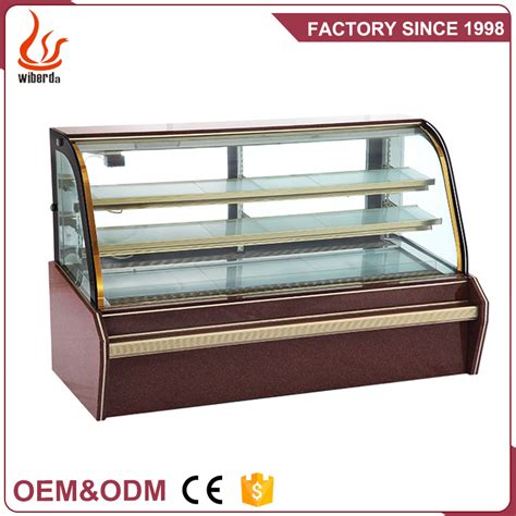 Guangzhou Junjian Luxury Commercial Double Arc Cake Display Fridge