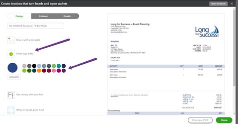 Customizing Your Quickbooks Online Invoice Templates My Cloud