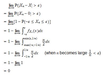 Convergence In Probability